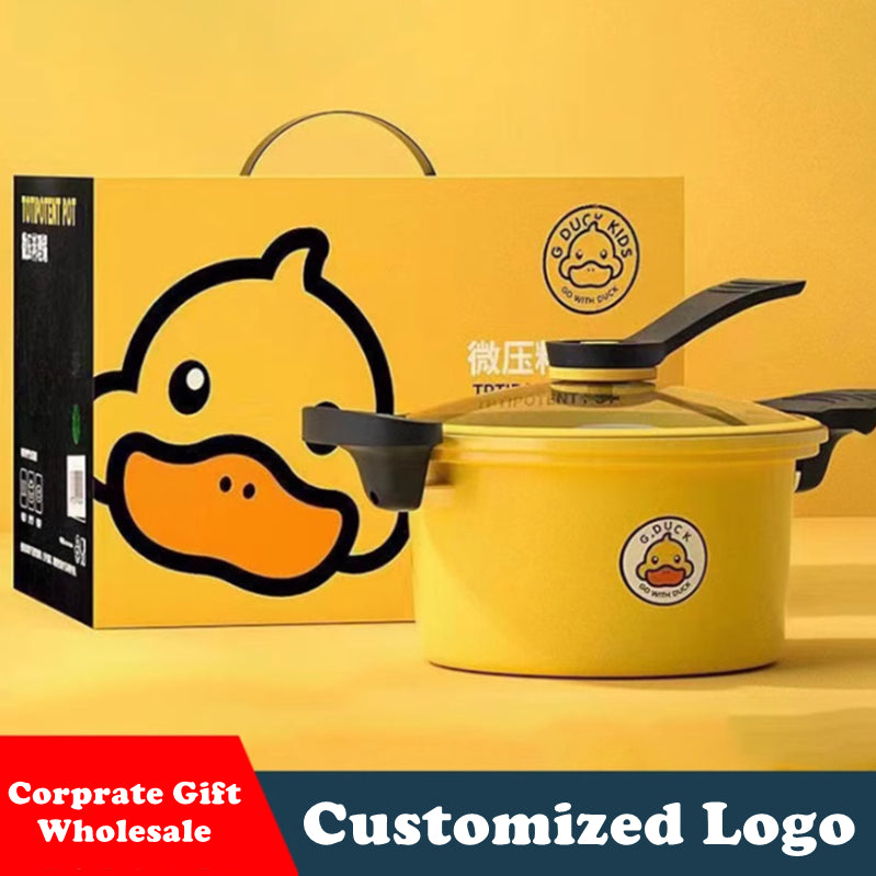 Ducky Pressure Cooker Wholesale Corporate Gift Bulk Purchase Customise Logo Event Gifts Pot Cooking Pot